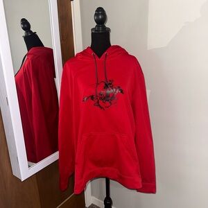 Winchester Red Horse And Rider Hoodie